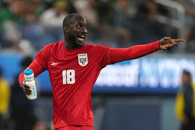 Cecilio Waterman en la selección de Panamá. (Michael Owens/Getty Images).