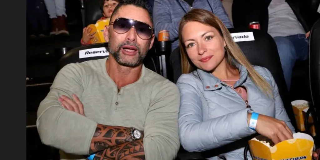 Marcelo Ríos y Paula Pavic.