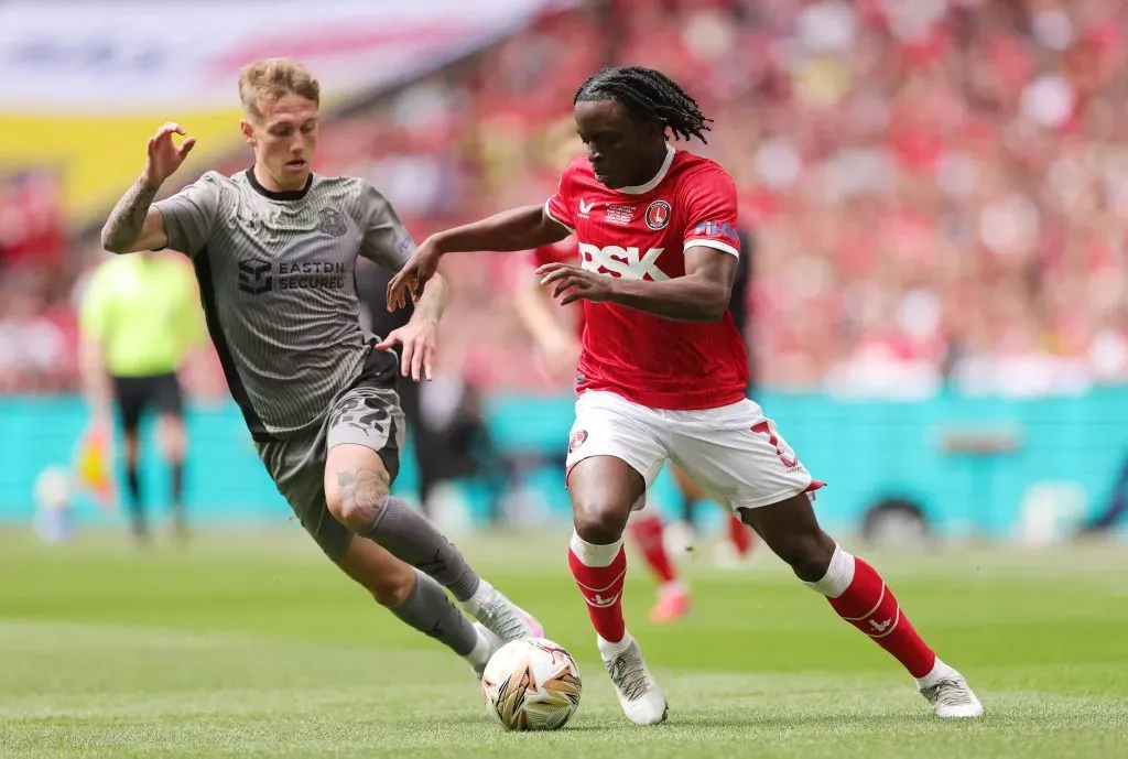 Tyreece Campbell juega en el Charlton del Championship | Getty Images