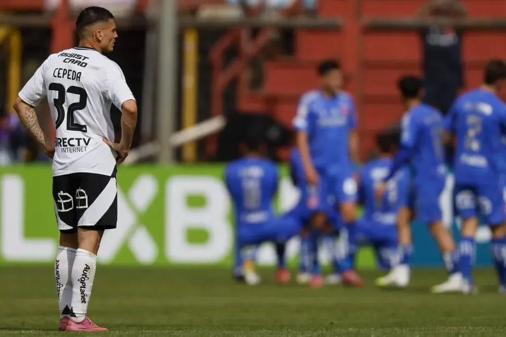 Johnny Herrera festinó con la derrota de Colo Colo ante la U en la Supercopa. Foto: Photosport.