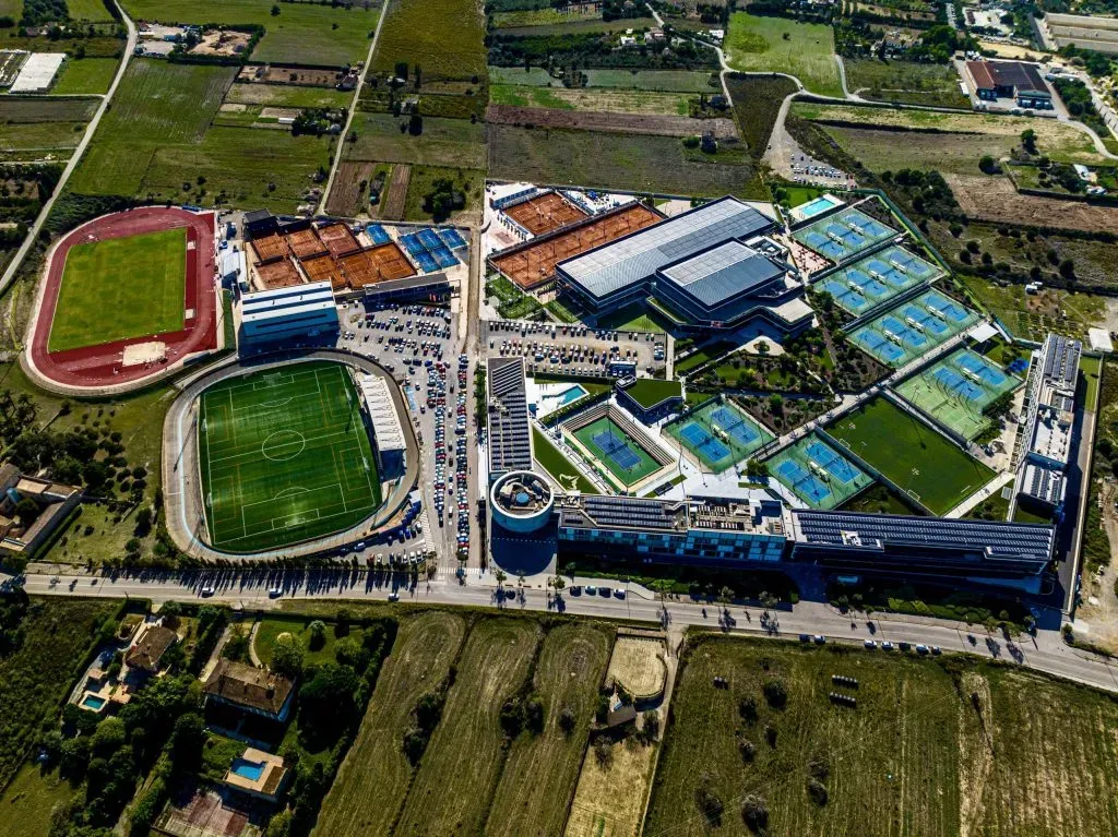 Instalaciones de la Rafa Nadal Academy (Foto: rafanadalacademy.com)