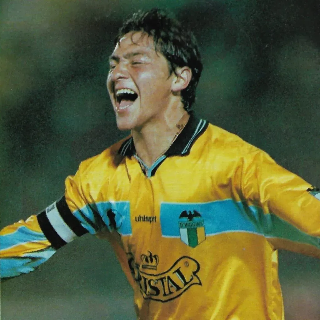 Mario Núñez como jugador. Imagen: Archivo