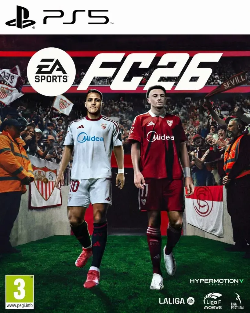 Alexis Sánchez aparece en la nueva portada del EA Sports FC 26