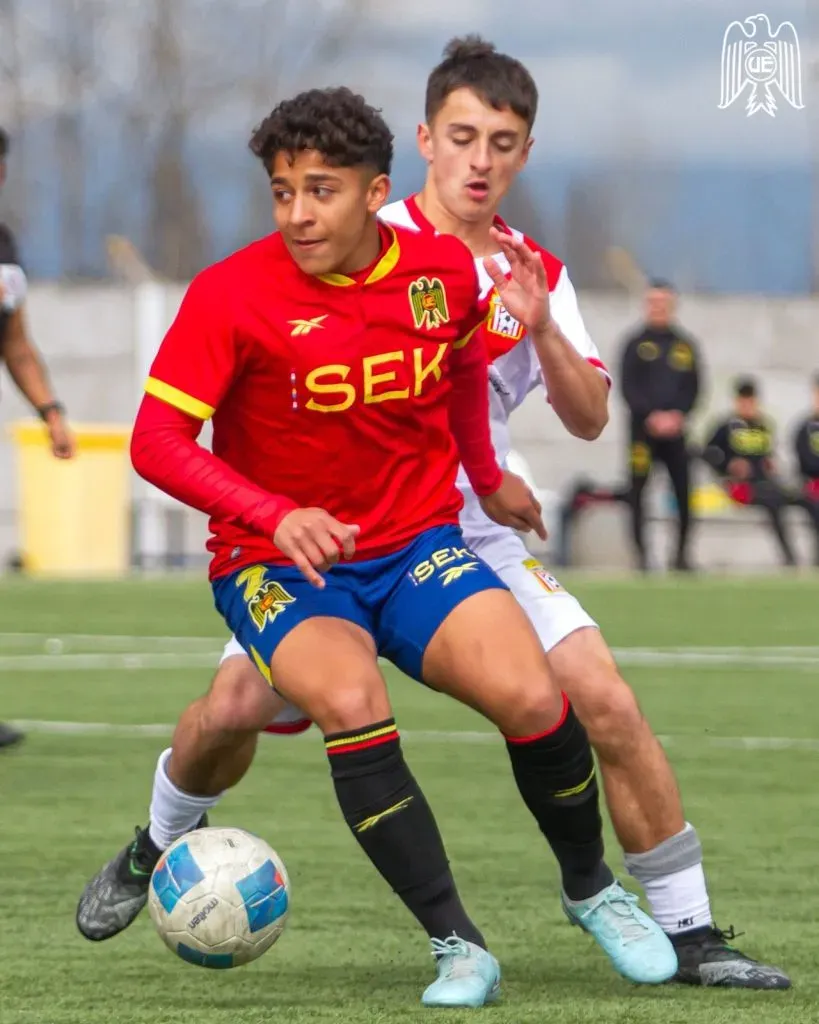 Joaquín Beausejour con la camiseta de Unión Española. Foto: Unión Española.