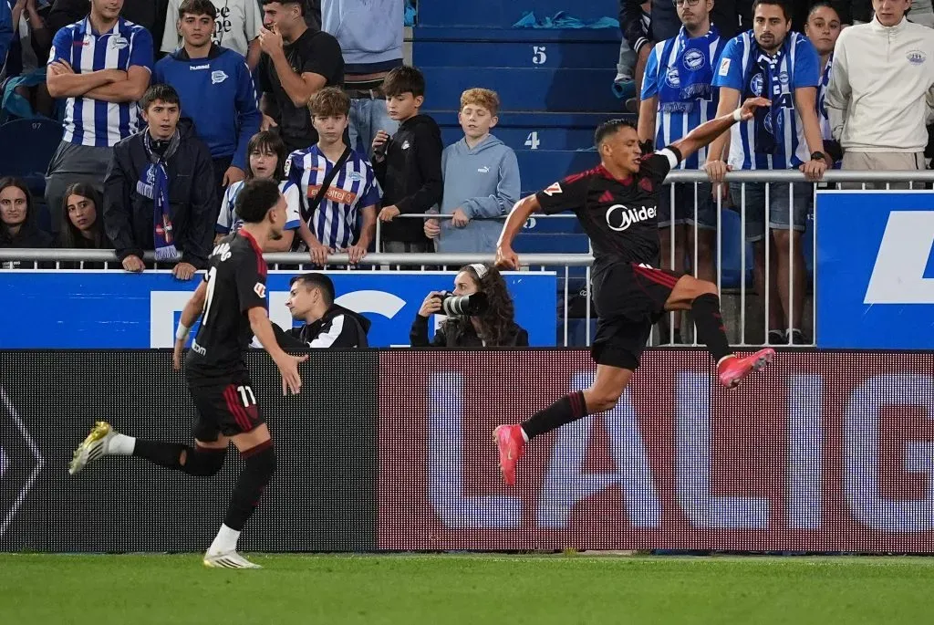 Celebración de crack de Alexis Sánchez | Getty Images