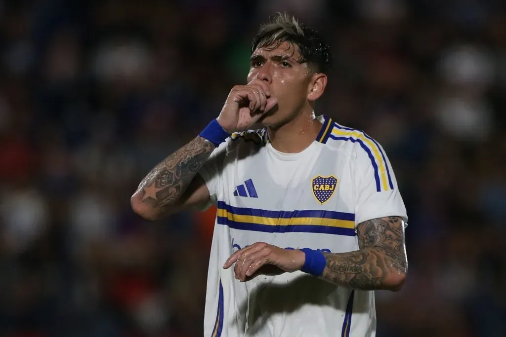 Carlos Palacios se ganó un correctivo del cuerpo técnico por su actitud. (Daniel Jayo/Getty Images).