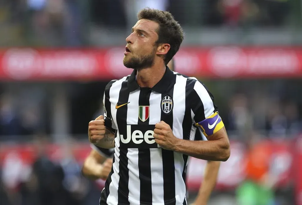 Claudio Marchisio es un histórico de la Juventus en donde coincidió con Vidal e Isla/Getty Images)
