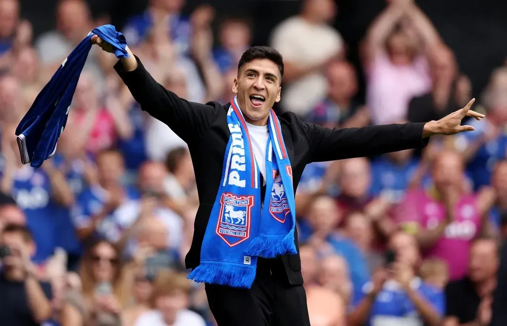El jugador llegó recientemente al Ipswich Town/Getty Images)