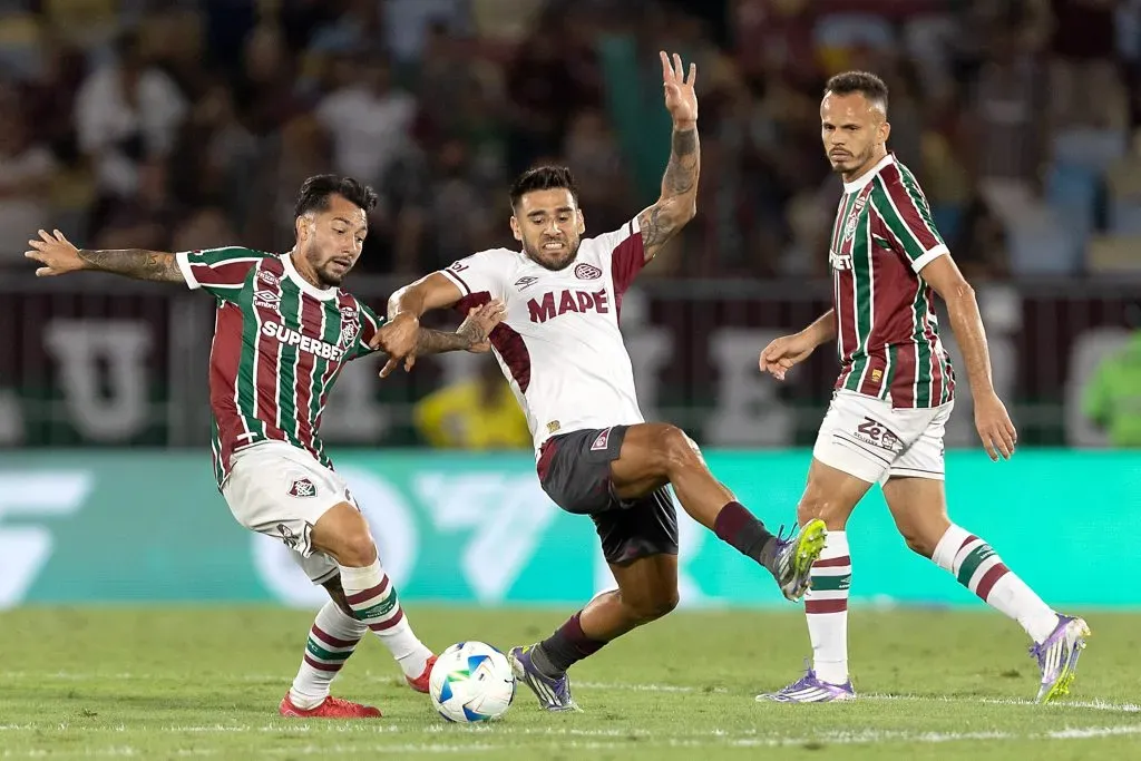 Lanús logró avanzar a semifinales de Copa Sudamericana dejando en el camino a Fluminense y esperan por la U o Alianza Lima. Foto: Getty Images.
