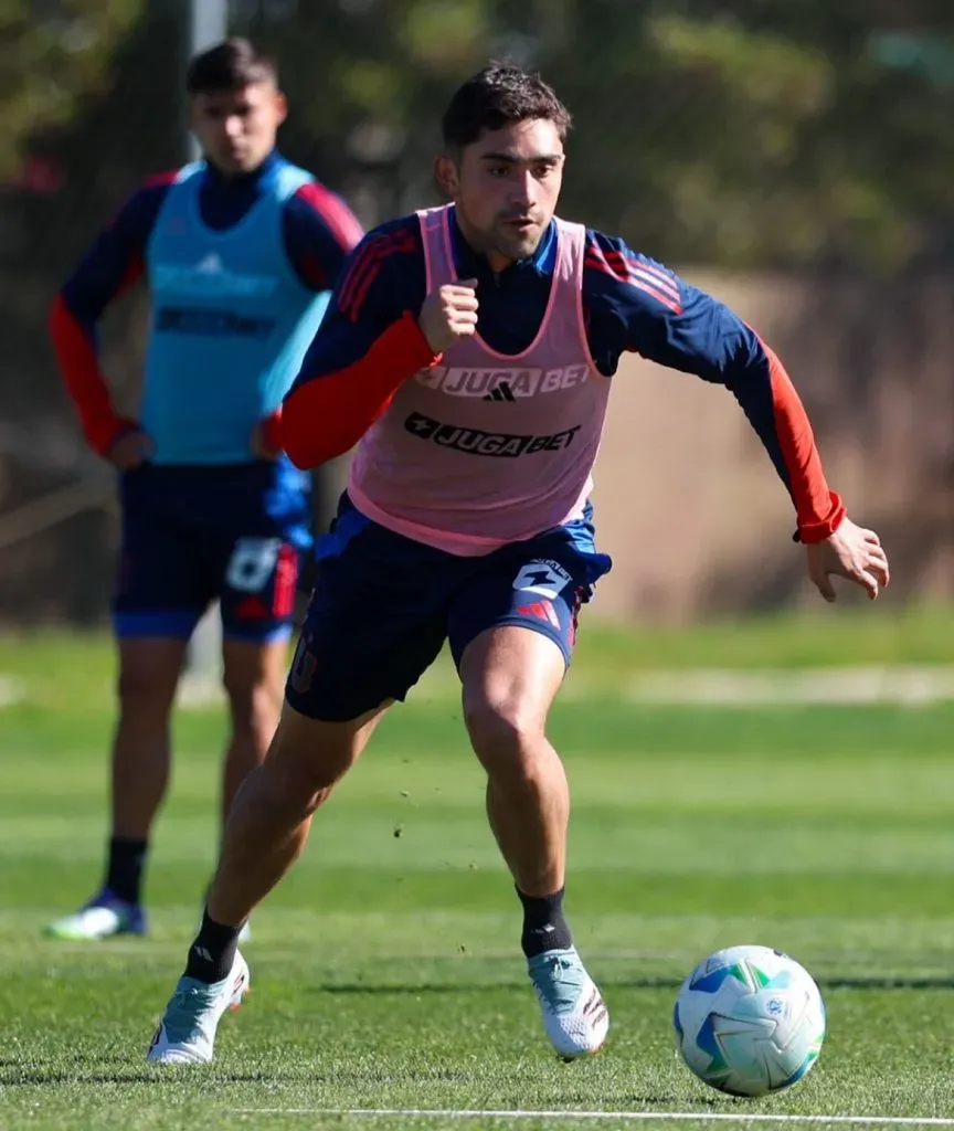 Nicolás Ramírez también está de regreso en la U para el duelo ante Alianza Lima. Foto: U de Chile.