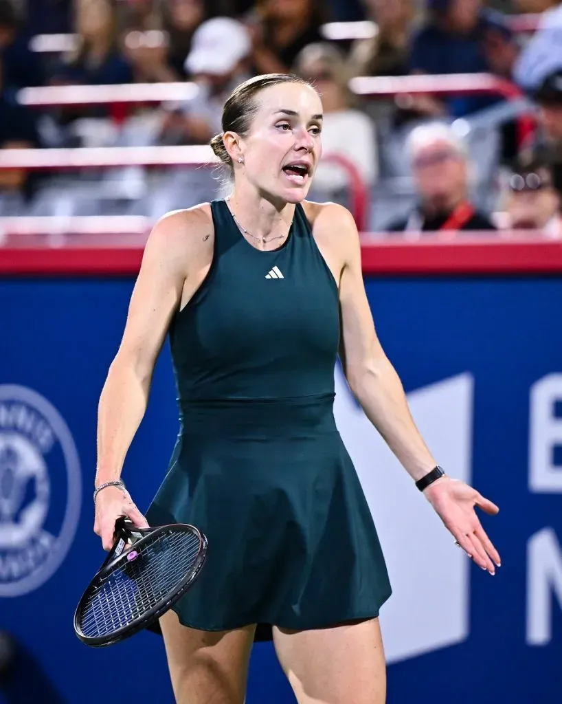 Elina Svitolina en el Masters 1000 de Canadá 2025 (Getty Images).