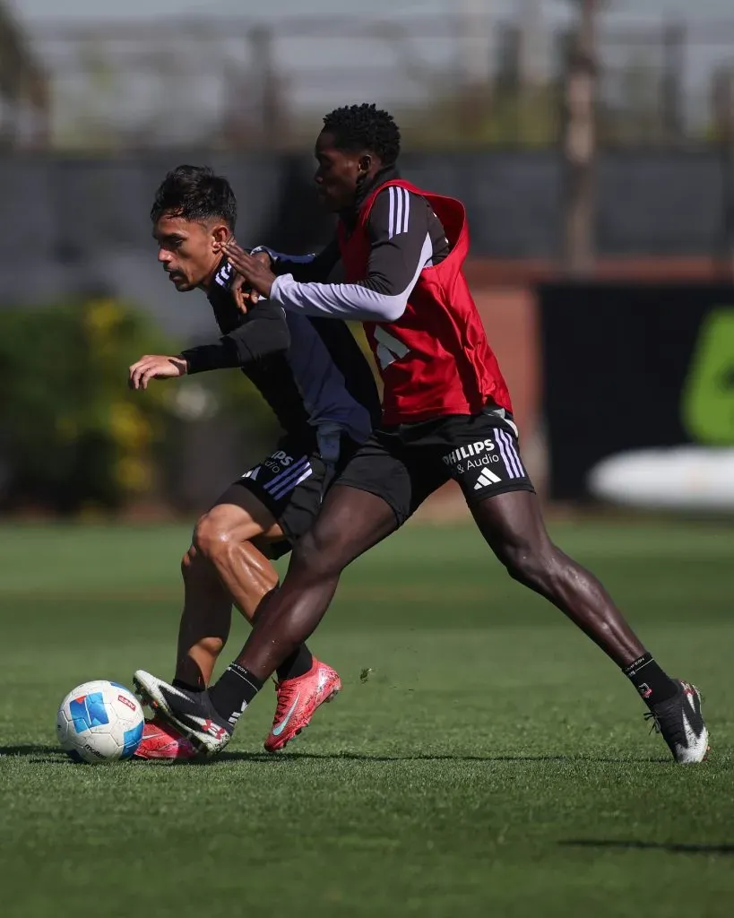 Manley Clerveaux será una de las novedades de Colo Colo ante Deportes Iquique. Foto: Colo Colo.