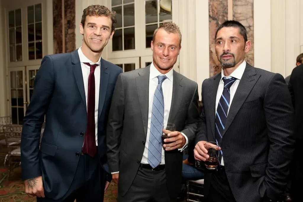 Kuerten, Hewitt y Ríos /Getty Images)