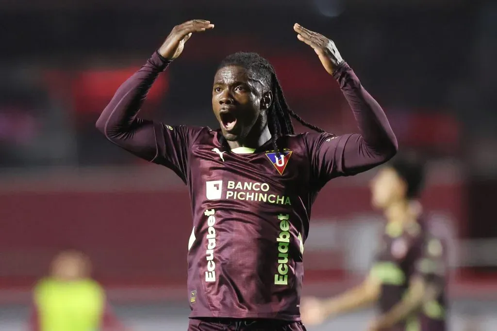 ¿Se acuerda de él? Así está Ricardo Adé el día de hoy, brillando y siento fundamental en Liga de Quito. Foto: Alexandre Schneider/Getty Images.