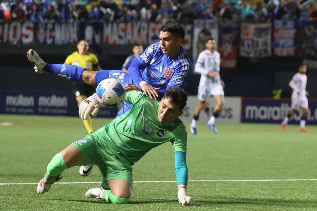 Jaime Vargas enfrentó a Universidad de Chile en la fase grupal de la Copa Chile. (Jonnathan Oyarzun/Photosport).