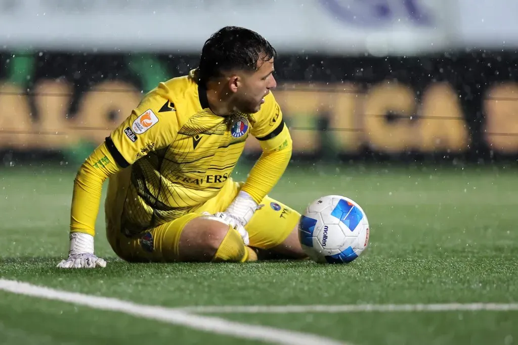 Tomás Ahumada, un arquero chileno que le gusta a Jaime Vargas. (Javier Torres/Photosport).