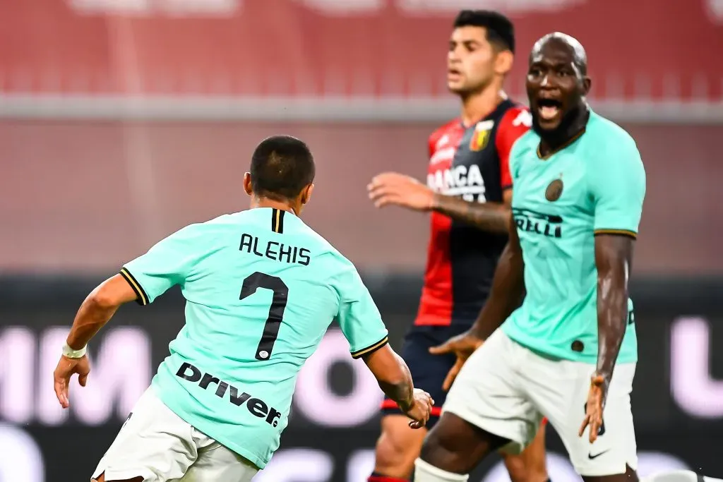 Alexis Sánchez y Romelu Lukaku volvieron a coincidir en el Inter | Getty Images