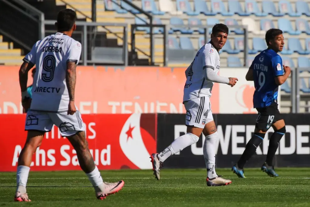 Javier Correa y Alan Saldivia quieren volver lo antes posible a Colo Colo. Foto: Photosport.