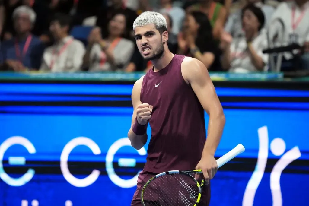 Carlos Alcaraz ganó Tokio. (Photo by Koji Watanabe/Getty Images)