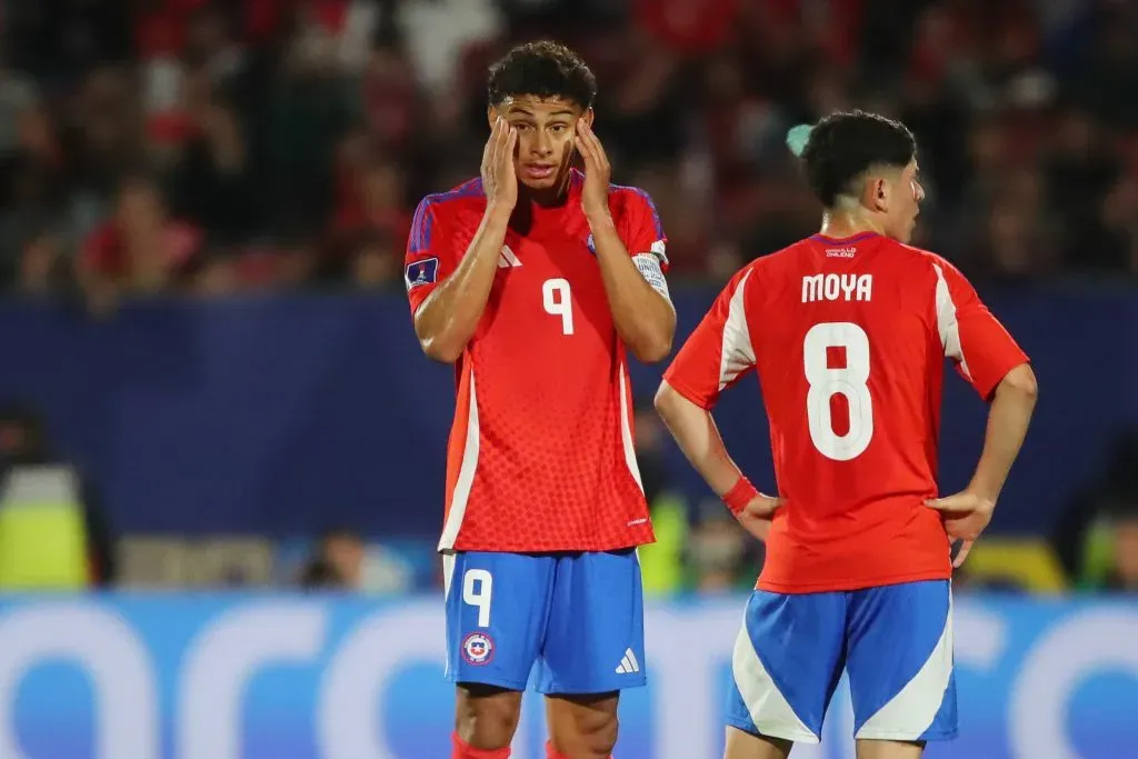 Juan Francisco Rossel no ha marcado goles en el Mundial. Foto: Jonnathan Oyarzun/Photosport