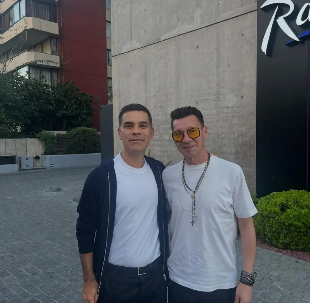 Rafa Márquez y Pablo Contreras se reencontraron. Imagen: Instagram