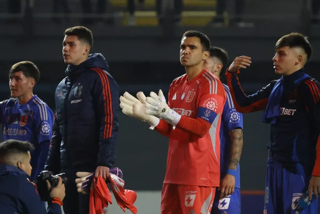 Toselli es uno de los capitanes de U. de Chile. Imagen: Photosport