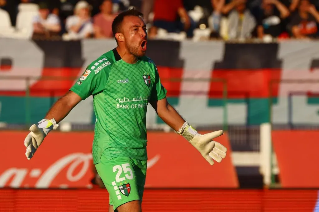 Pérez vive una buena temporada en Palestino. Imagen: Photosport