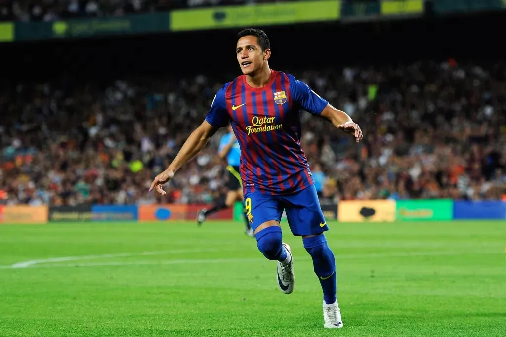 Alexis Sánchez jugó en el Barcelona entre el 2011 y 2014/Getty Images)
