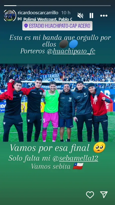Captura Instagram.