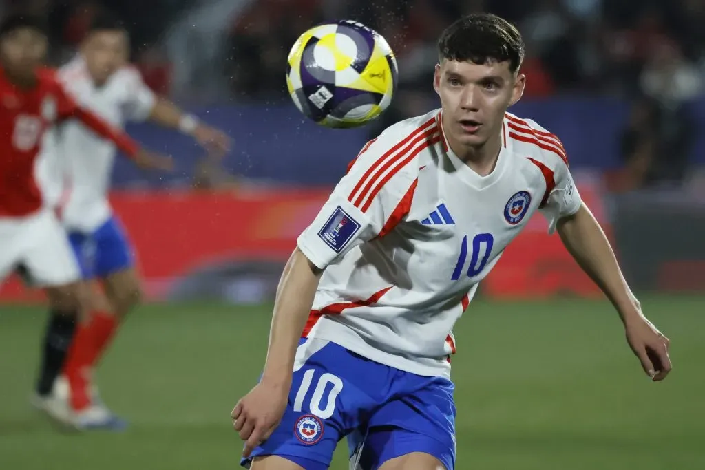 Agustín Arce ha sido uno de los buenos jugadores de esta irregular selección chilena Sub 20 en el Mundial. | Foto: Photosport.