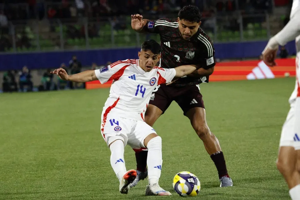 Lautaro Millán fue de los pocos jugadores rescatables de la selección chilena Sub 20 en este Mundial. | Foto: Photosport.