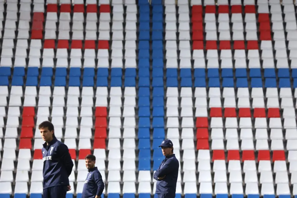 Daniel Garnero lamentó no tener más entrenamientos en el Claro Arena | Photosport
