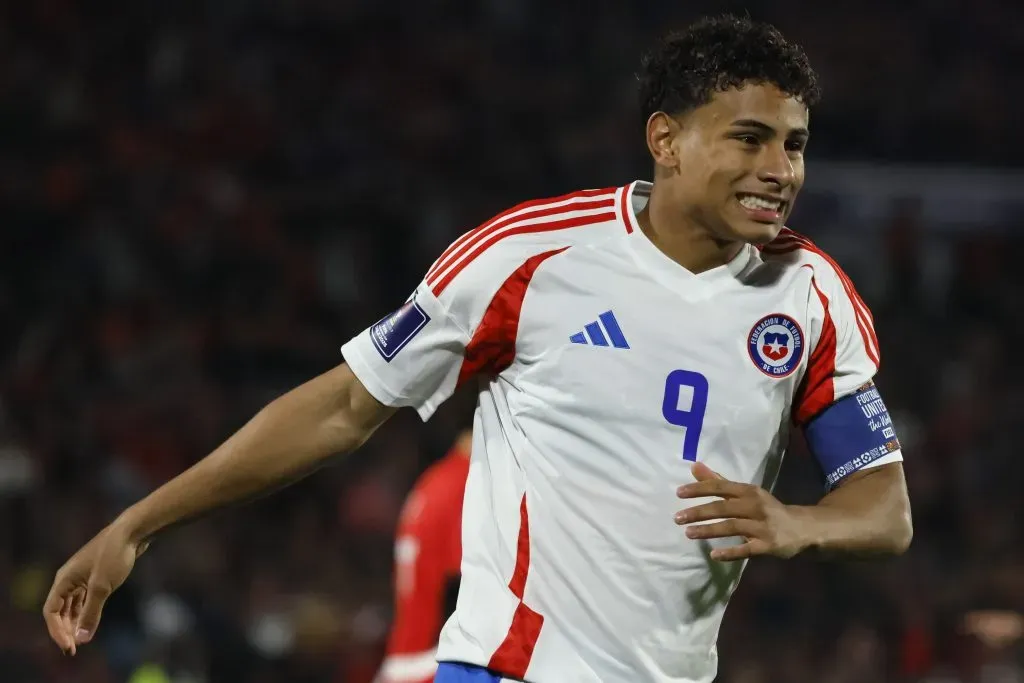 Juan Francisco Rossel había tenido un gran Sudamericano y anotó sólo un gol en el Mundial Sub 20. (Andres Pina/Photosport).