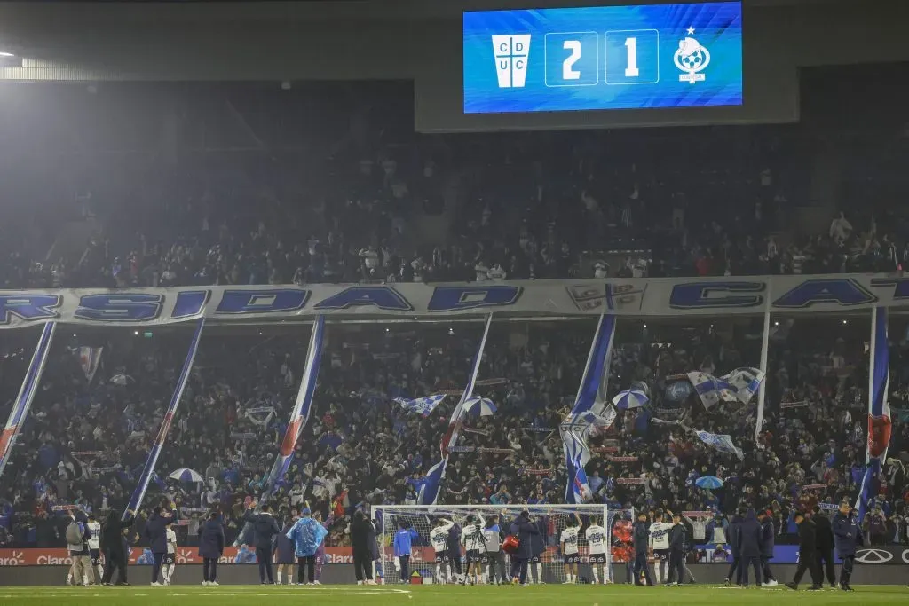 Universidad Católica podrá recibir esta tarde a Ñublense en el Claro Arena, esto a pesar del llano de la Municipalidad de Las Condes. | Foto: Photosport.