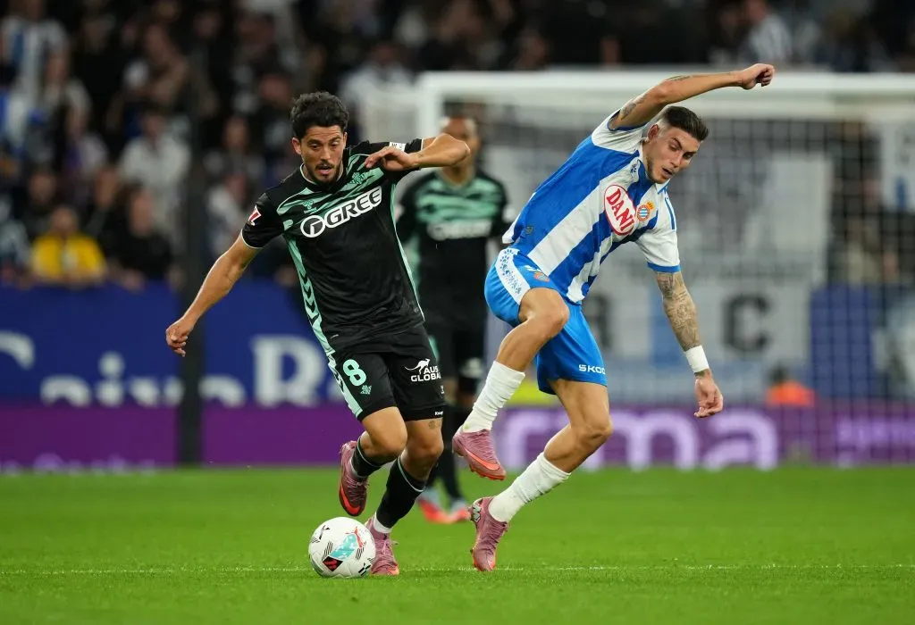 Pablo Fornals alabó a Pellegrini. (Photo by Alex Caparros/Getty Images)