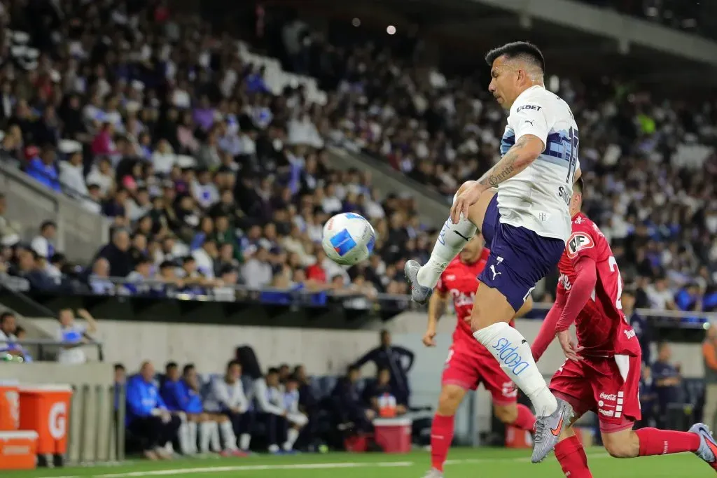 Universidad Católica alcanzó cinco triunfos al hilo en esta Liga de Primera 2025. | Foto: Photosport.