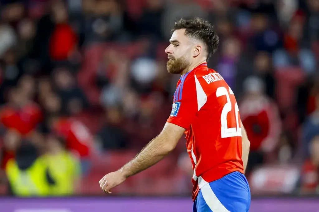 Ben Brereton es uno de los jugadores que vino del extranjero para el partido. Foto: Pepe Alvujar/Photosport