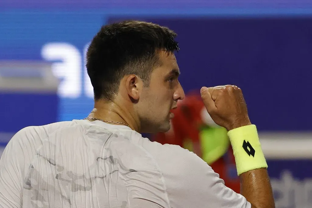 Tomás Barrios avanzó a la final del Challenger de Cali y va por el título. Foto: Photosport.