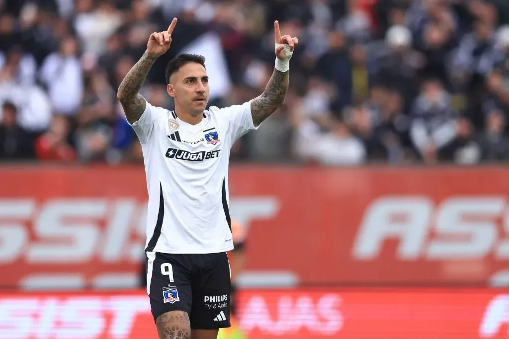 Javier Correa lleva nueve goles convertidos para Colo Colo en esta Liga de Primera 2025. | Foto: Photosport.