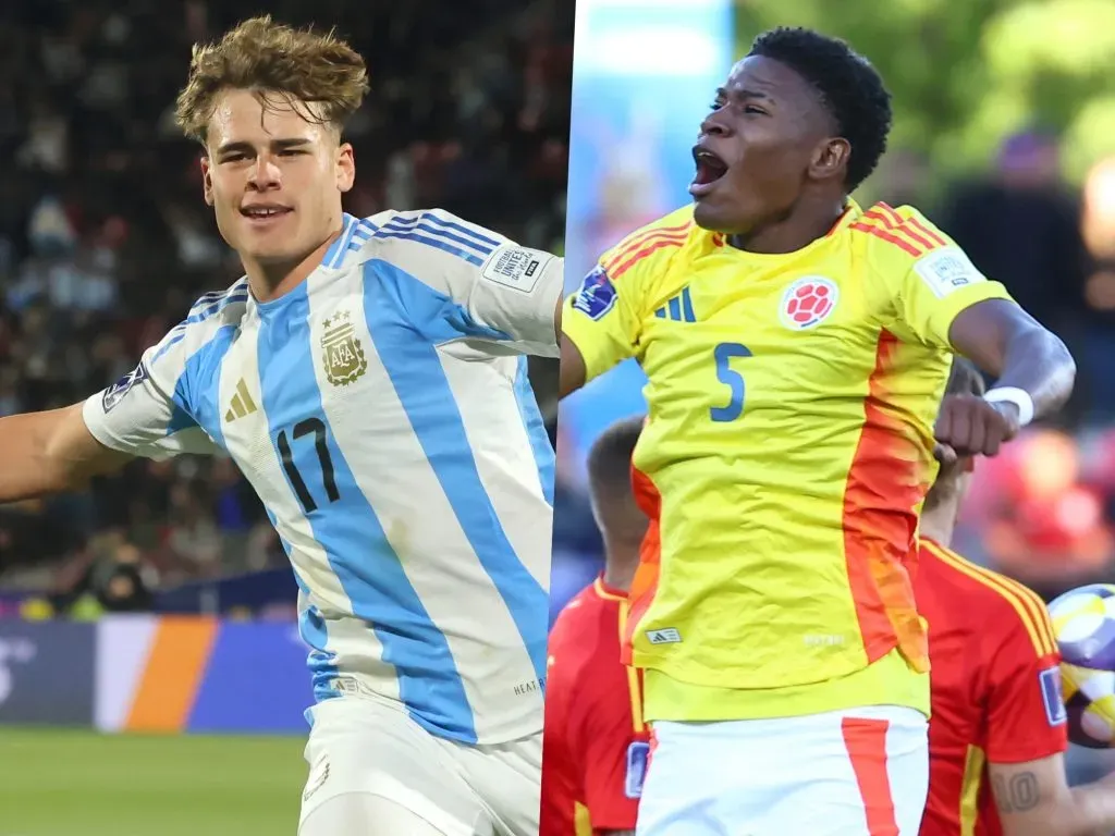 El duelo entre Argentina y Colombia será transmitido por la TV abierta en Chilevisión. | Foto: Photosport.