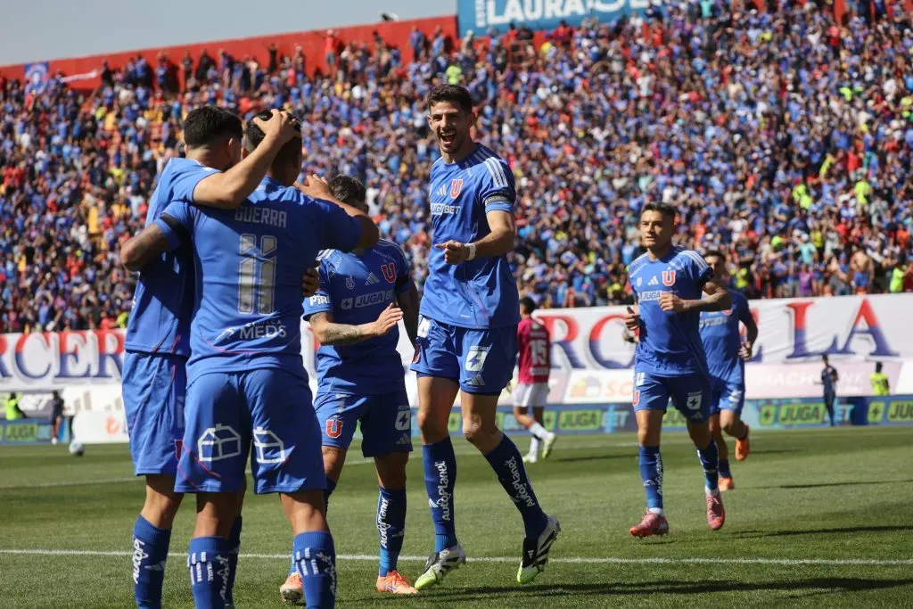 Universidad de Chile tuvo complicaciones para vencer a Palestino. Foto: Dragomir Yankovic/Photosport