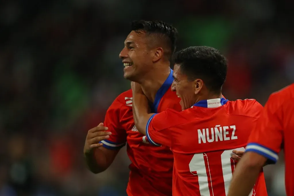 Iván Morales jugó en la Sub 20, Sub 23 y adulta de la selección chilena. Registra cuatro goles y dos asistencias en 22 partidos. | Foto: Photosport.