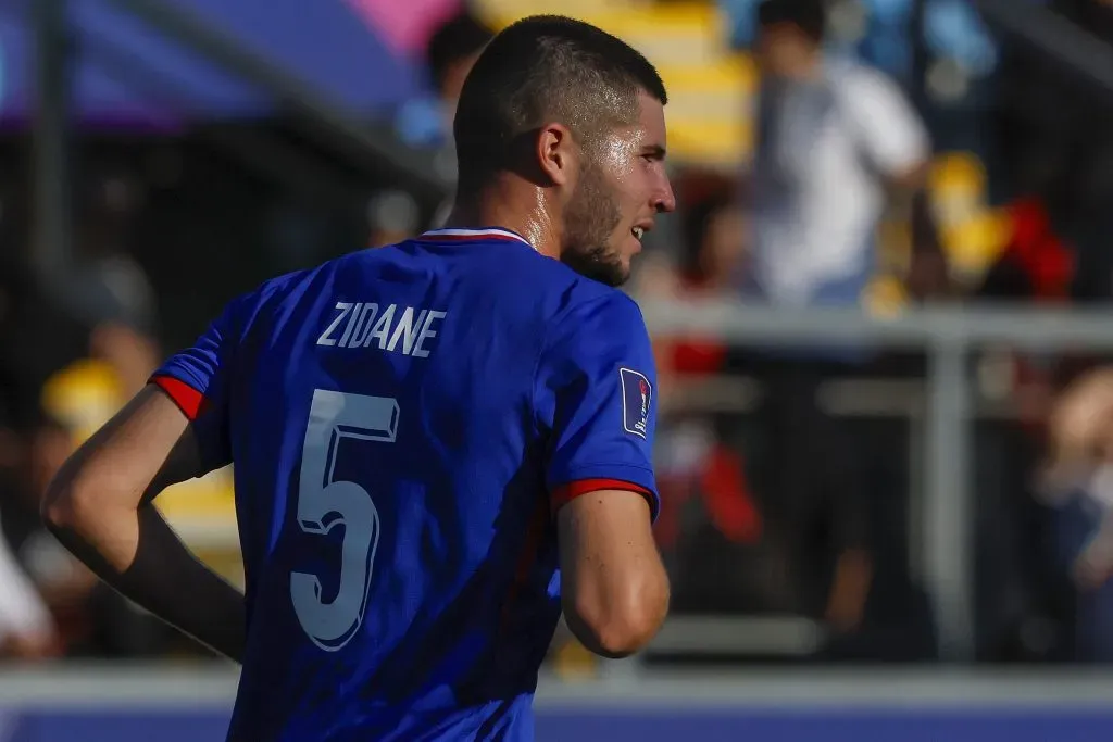 Elyaz Zidane durante el Mundial Sub 20. Foto: Andres Pina/Photosport