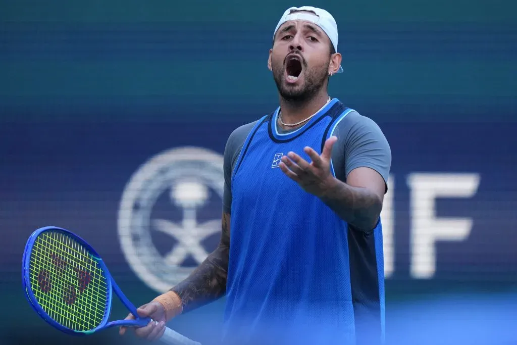 Kyrgios al ataque en el circuito /Getty Images
