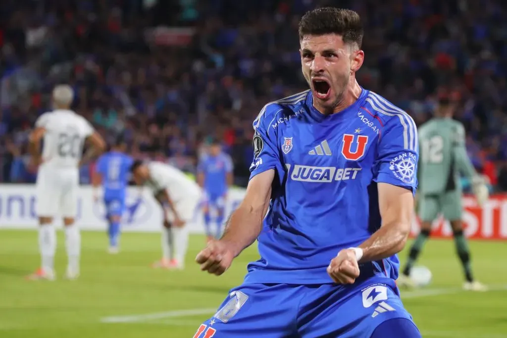 12 goles, 11 por Torneo Nacional ha anotado Lucas Di Yorio en la U este 2025. (Foto: Jonnathan Oyarzun/Photosport)