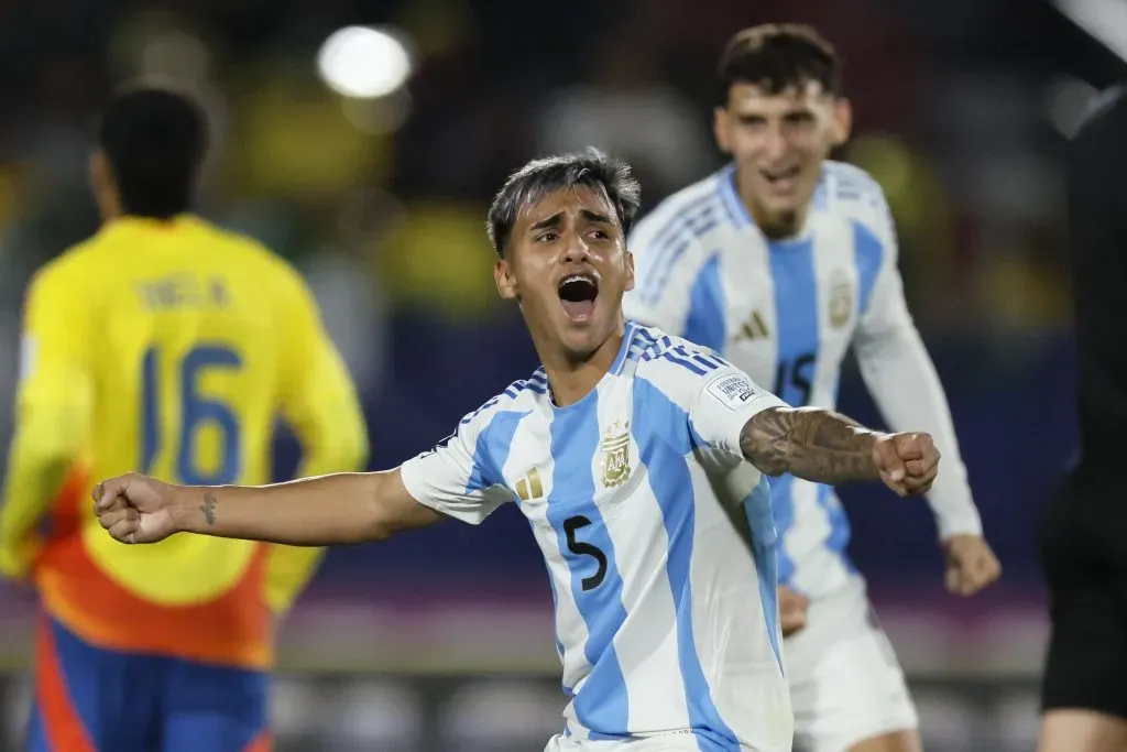 Argentina clasificó con polémica a la final del Mundial Sub 20 y enfrentará a Marruecos. (Foto: Andres Pina/Photosport)
