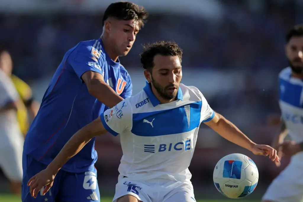 En la UC, Cristian Cuevas se manifestó | Photosport