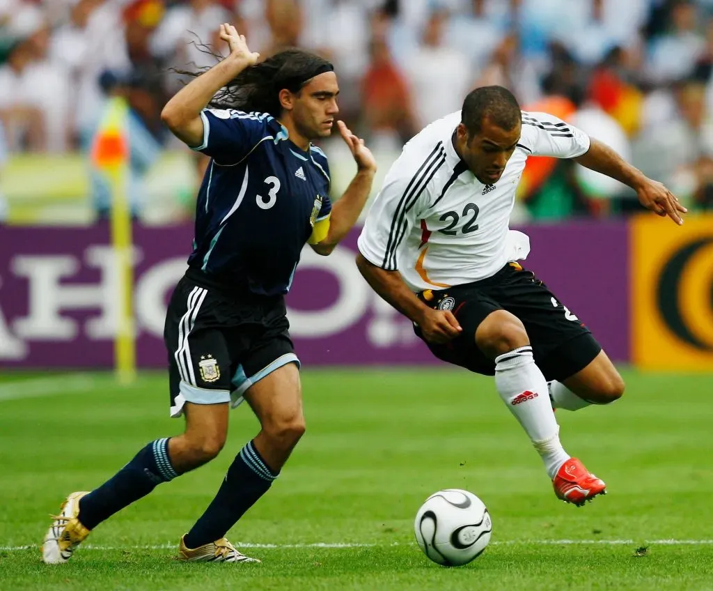 Juan Pablo Sorin en el Mundial de Alemania 2006. Imagen: Getty
