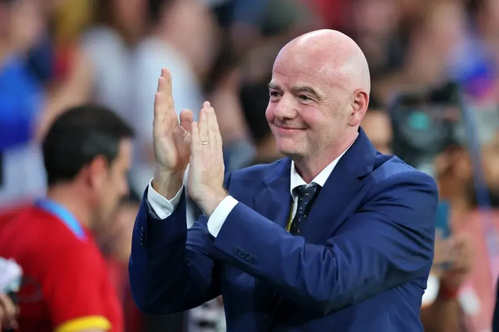 Gianni Infantino, presidente de FIFA, viene a Chile para la Final del Mundial Sub 20 (Getty Images)