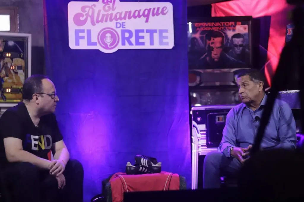 Jorge Aravena estuvo invitado en El Almanaque de Florete.